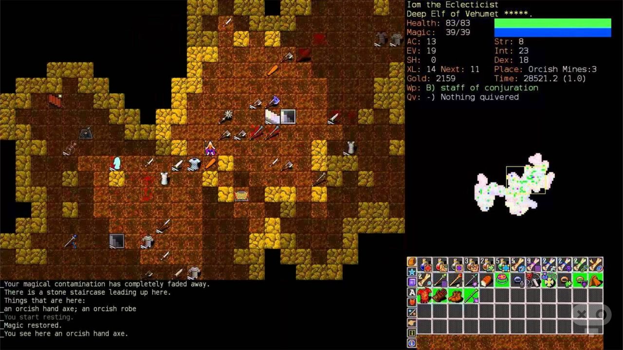 بازی Dungeon Crawl Stone Soup