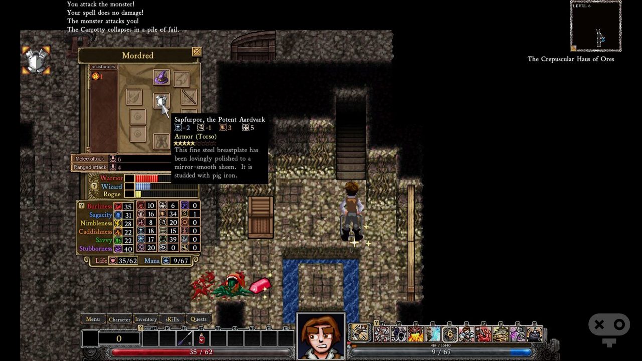بازی Dungeons of Dredmor