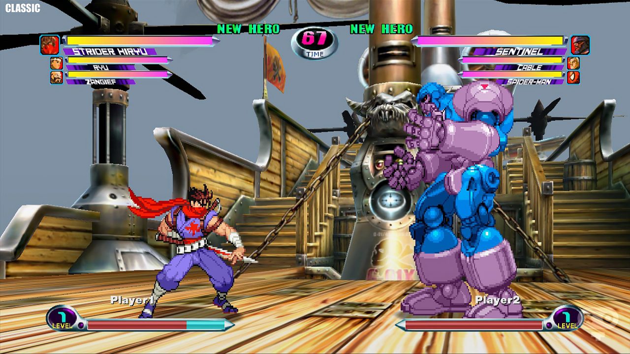 بازی Marvel vs Capcom 2 New Age of Heroes
