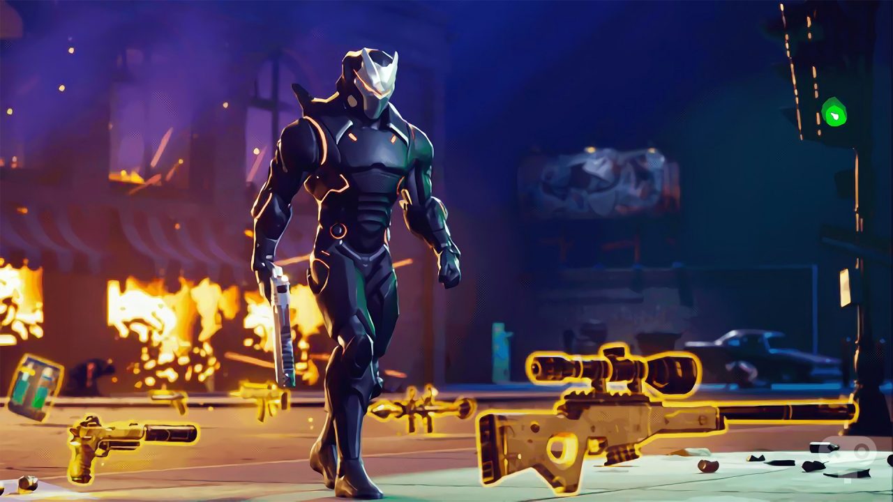 جست و جو برای منابع در بازی فورتنایت