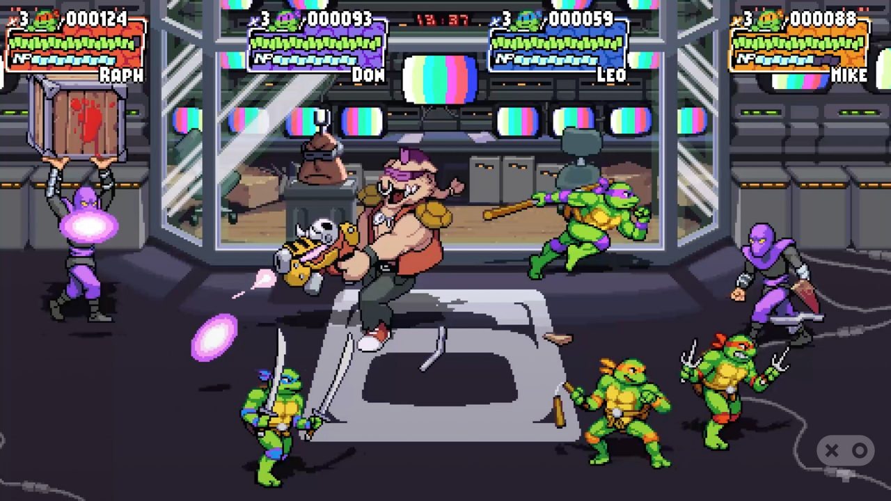 بازی Teenage Mutant Ninja Turtles Shredder’s Revenge