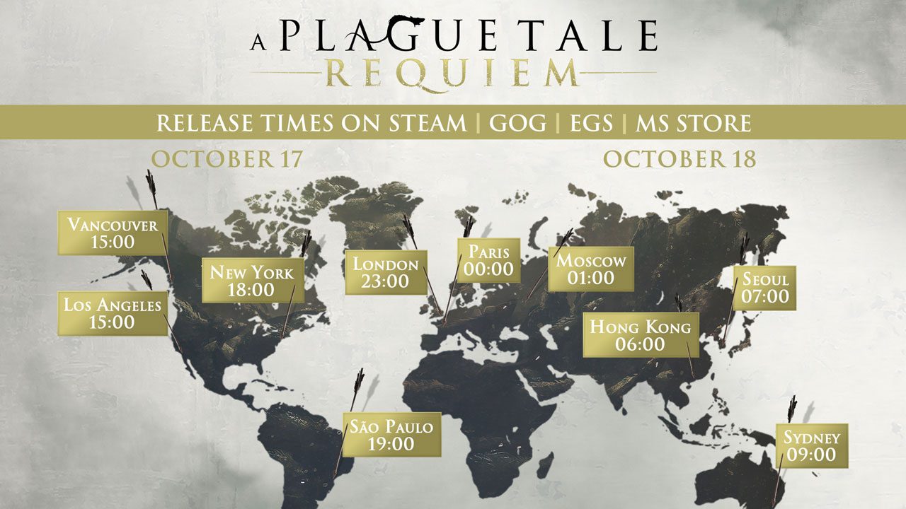 ساعت انتشار بازی A Plague Tale Requiem