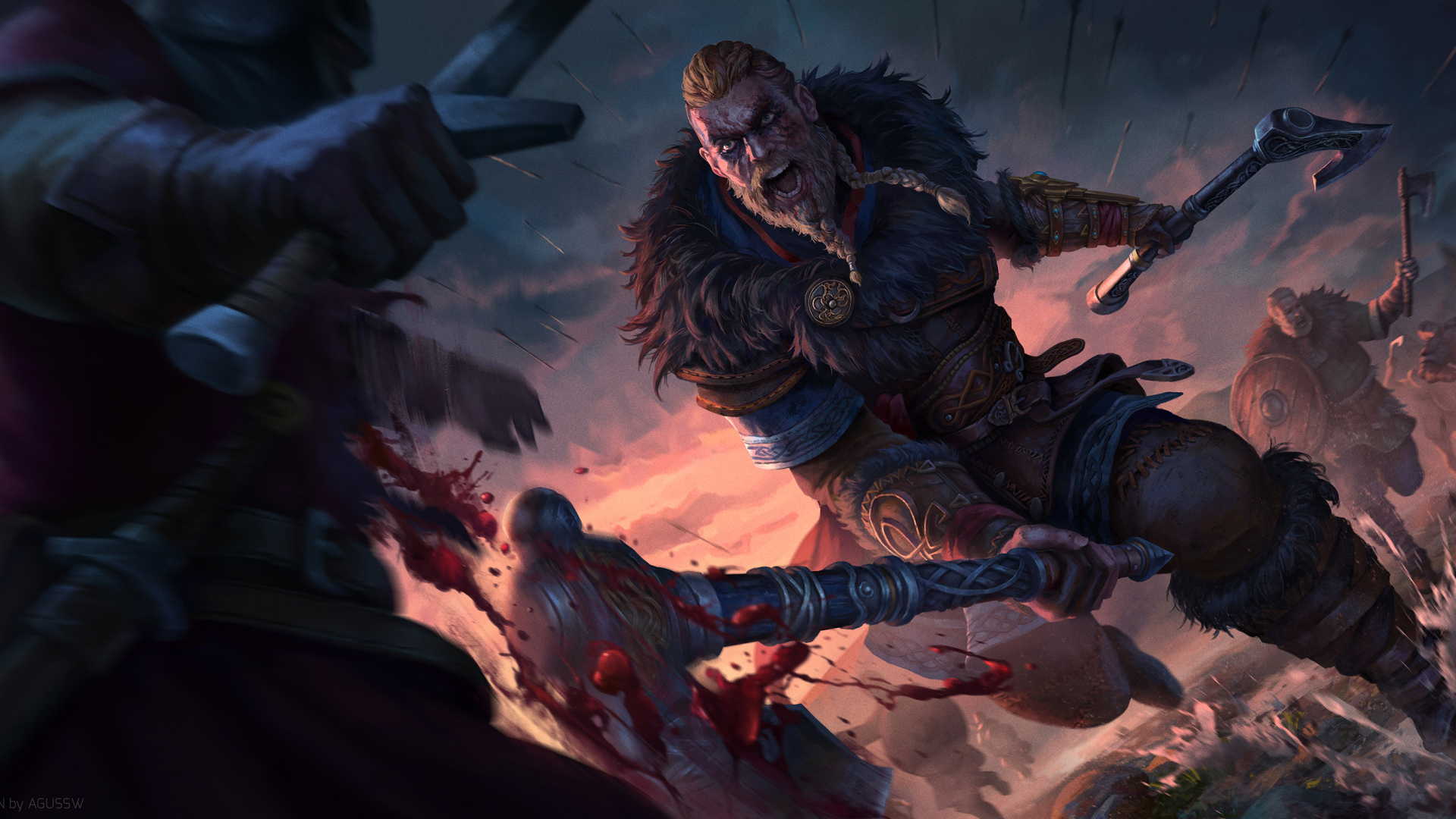 بازیکن بازی Assassin’s Creed Valhalla اساسینز کرید والهالا
