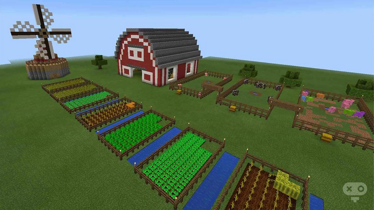 Farm در بازی ماینکرافت