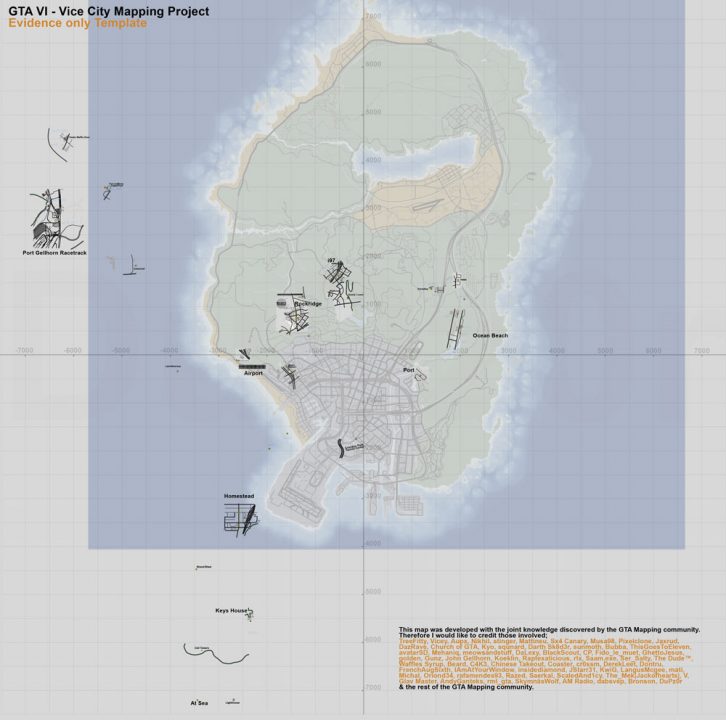 نقشه GTA VI