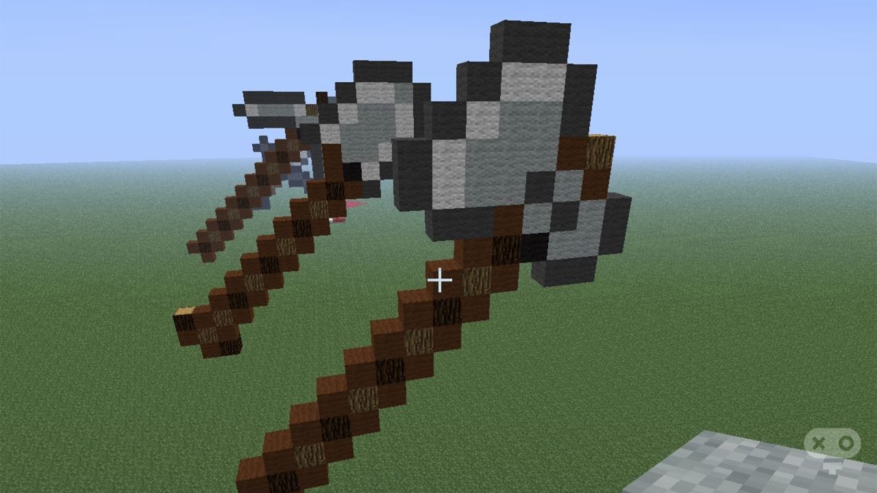 Iron Pickaxe در بازی ماینکرافت