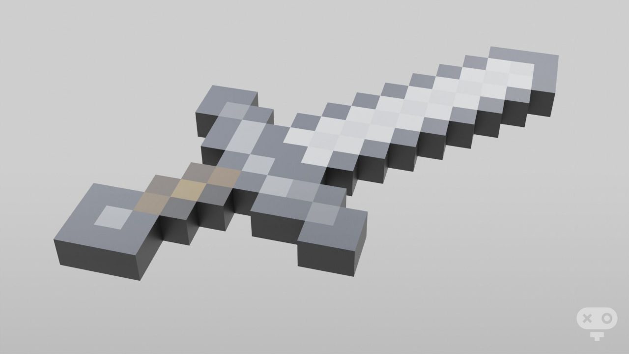 Iron Sword در بازی ماینکرافت