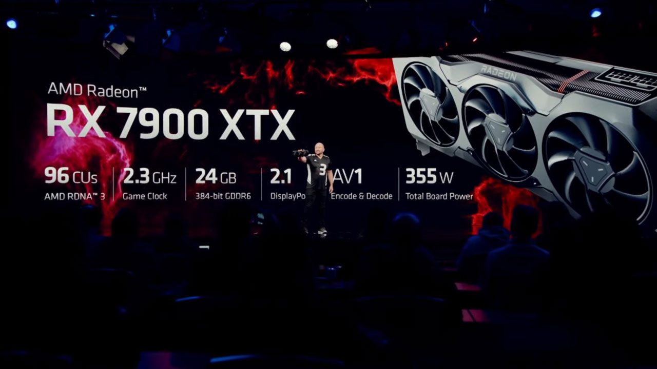 مشخصات کارت گرافیک Radeon RX 7900 XTX