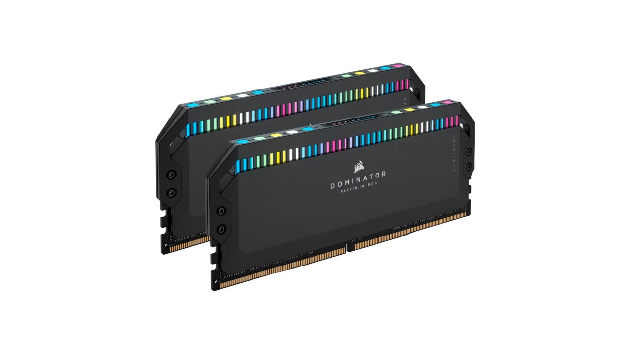 حافظه رم CORSAIR DOMINATOR PLATINUM RGB 2x32GB 5200 CL40 DDR5
