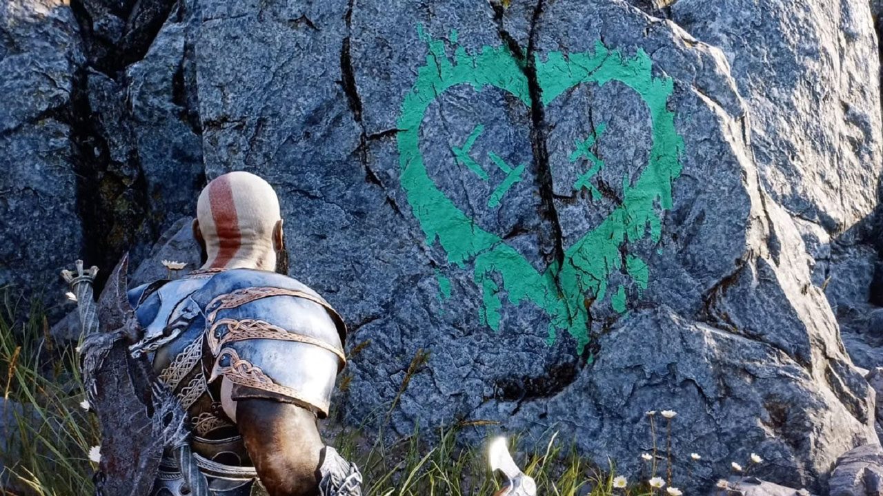 ادای احترام God of War Ragnarok