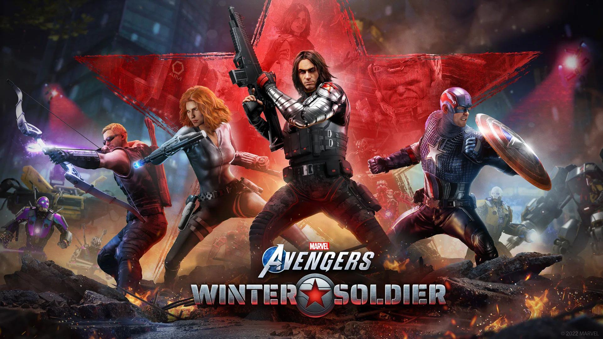 وینتر سولجر بازی Avengers اونجرز