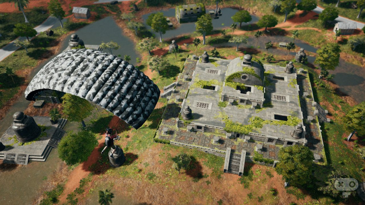 مکان های پر لوت پابجی موبایل نقشه Sanhok