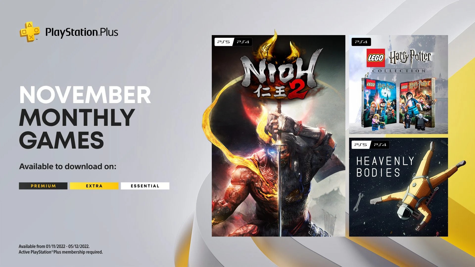 پلی استیشن پلاس نوامبر 2022 سرویس PS Plus