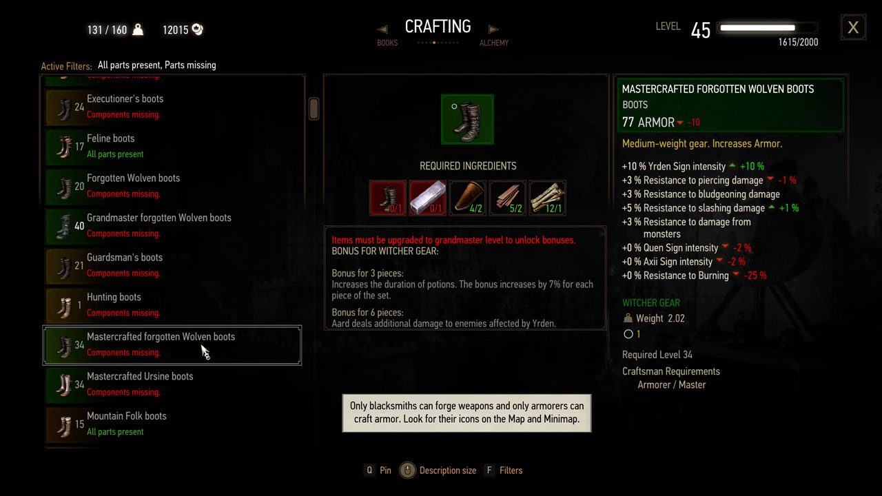 شمشیر سریال ویچر The Witcher 3