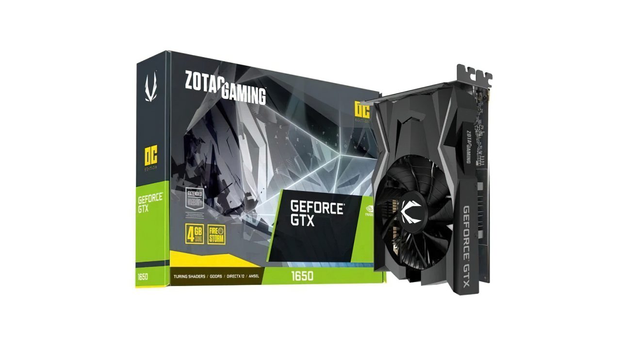 کارت گرافیک ZOTAC GAMING GTX 1650 OC 4GB GDDR6