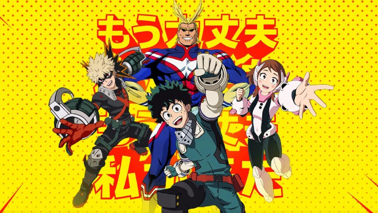 انیمه My Hero Academia بازی Fortnite فورتنایت