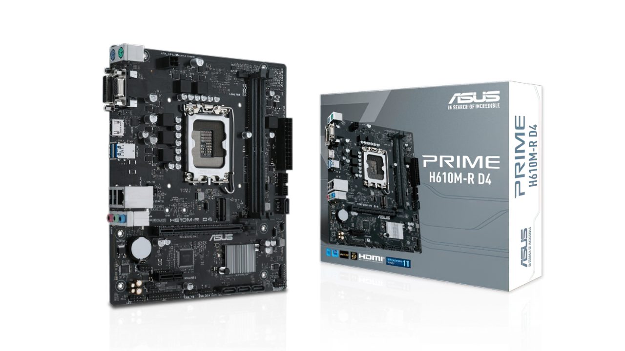 ASUS PRIME H610M-R D4