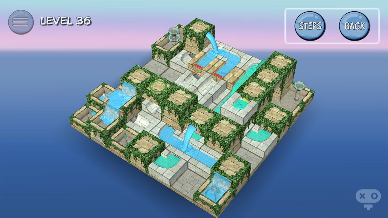 بازی Flow Water Fountain 3D Puzzle