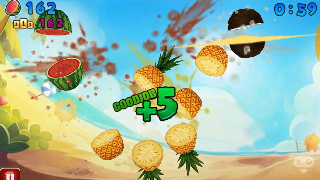 بازی Fruit Cut 3D