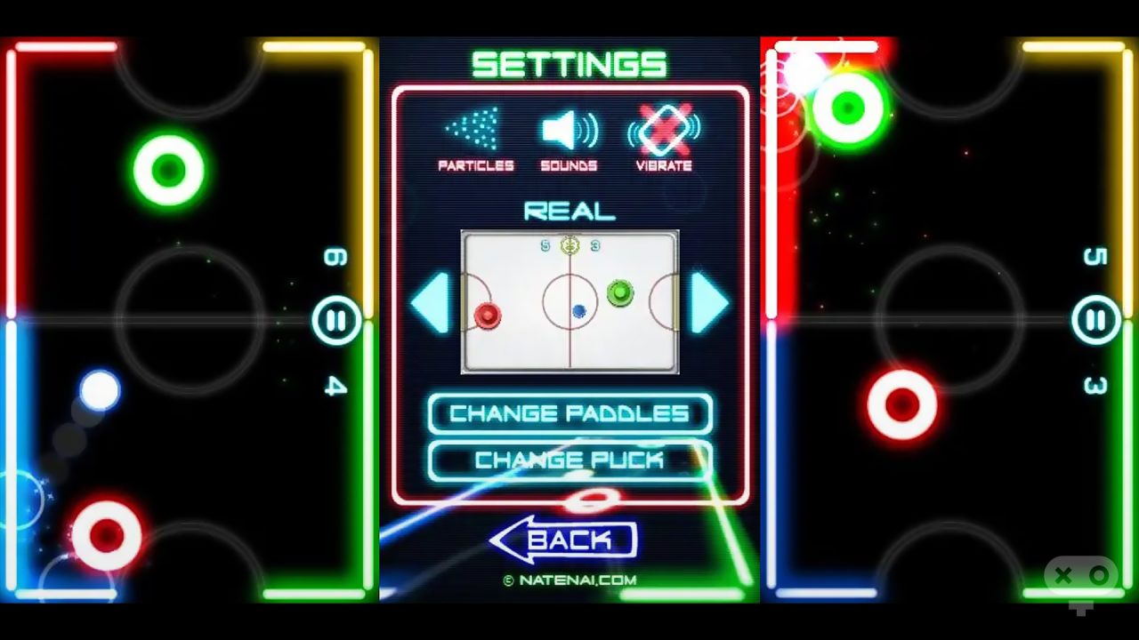 بازی Glow Hockey 2