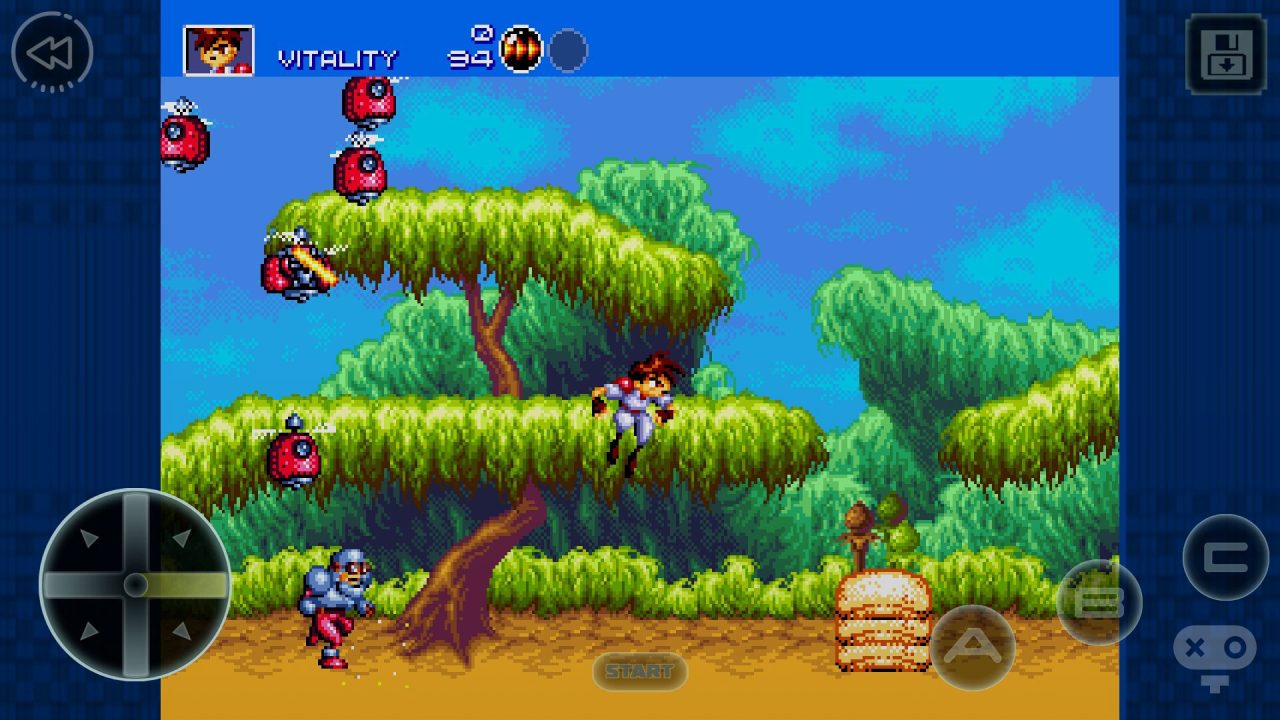 بازی Gunstar Heroes Classic