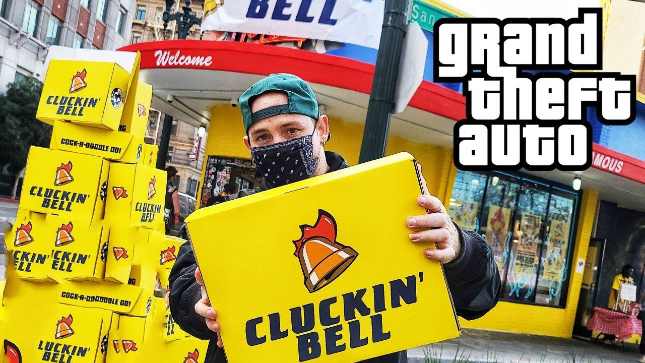 رستوران Cluckin Bell بازی GTA