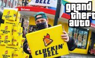رستوران Cluckin Bell بازی GTA