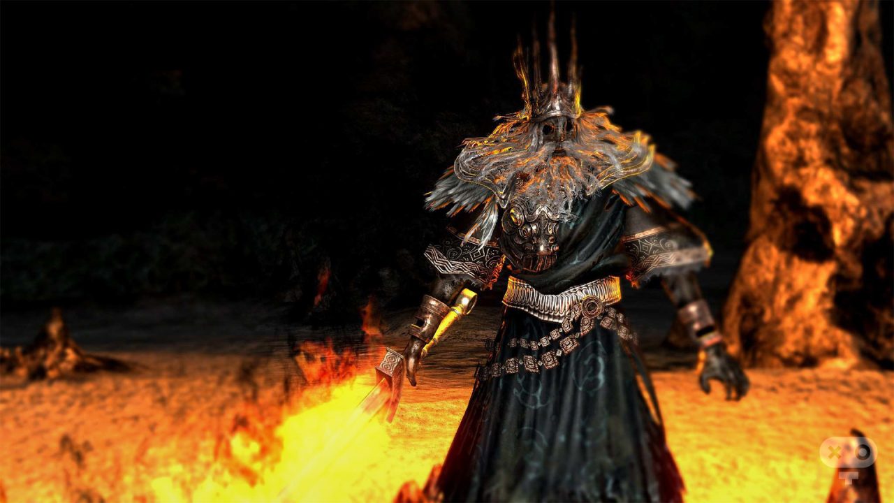 مبارزه با گویین در بازی Dark Souls