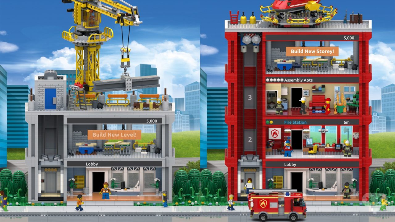 بازی Lego Tower