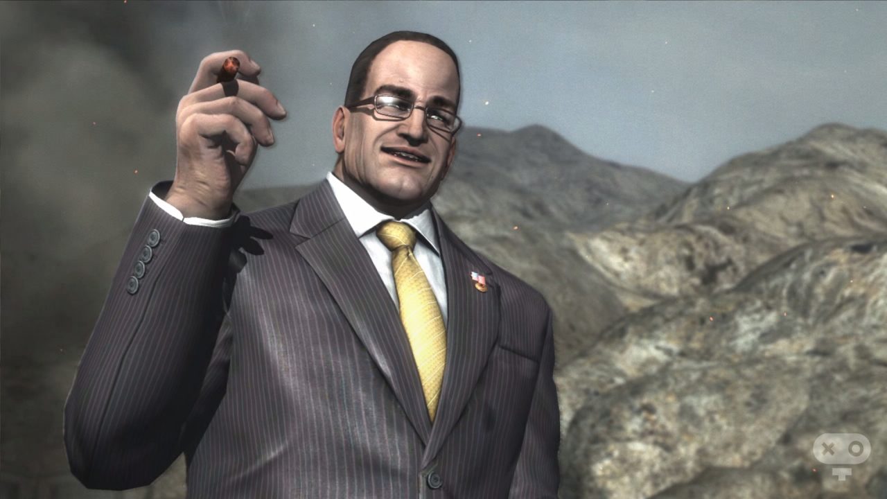 Metal Gear Rising – «سناتور آرمسترانگ»