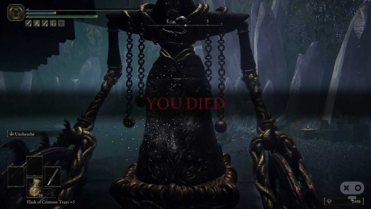 The Iron Virgin and transport the player to a new area