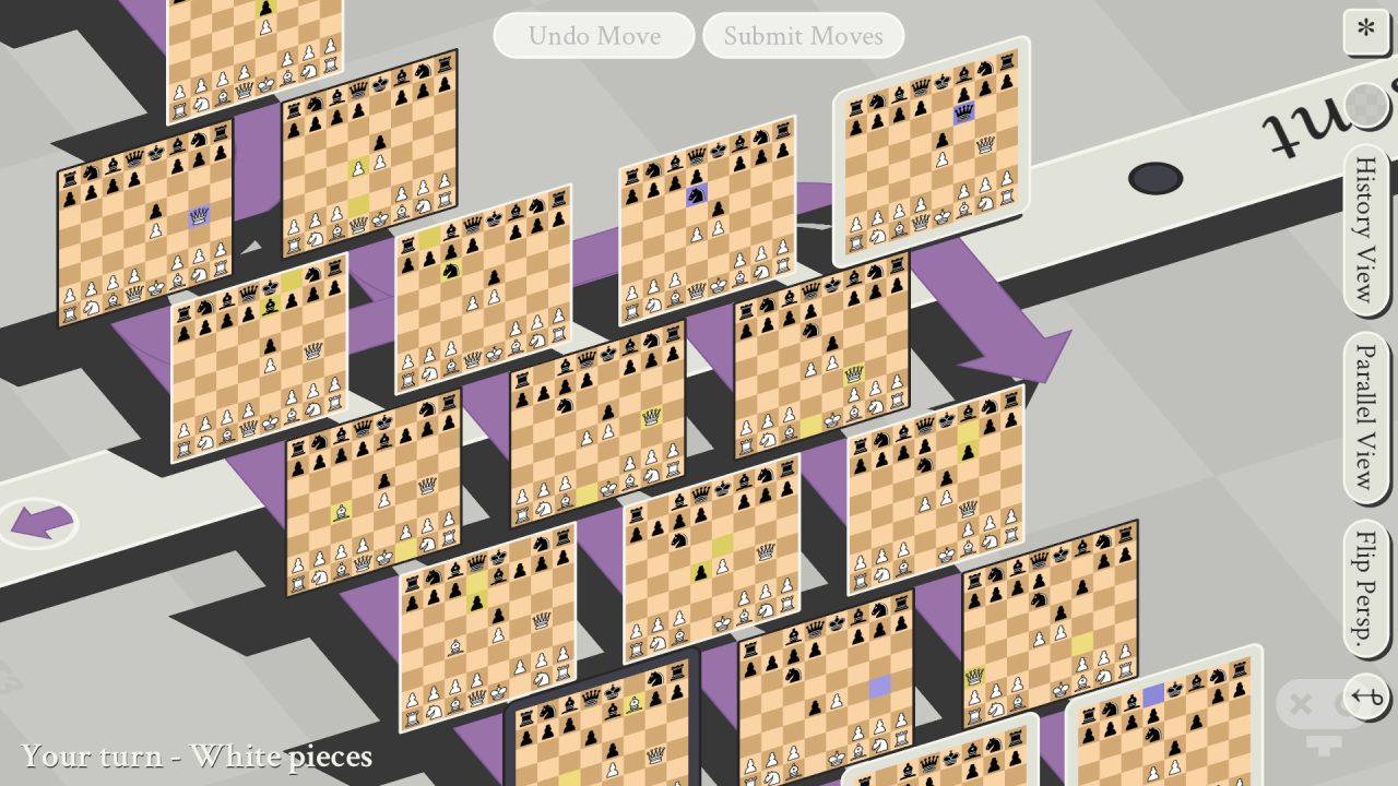 بازی 5D Chess with Multiverse Time Travel