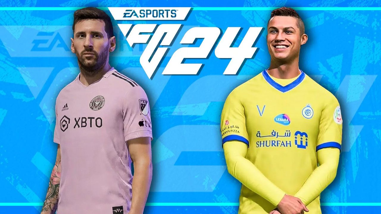 ریتینگ EA FC 24 مسی رونالدو