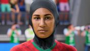 بازیکن باحجاب فوتبال بانوان FIFA 23