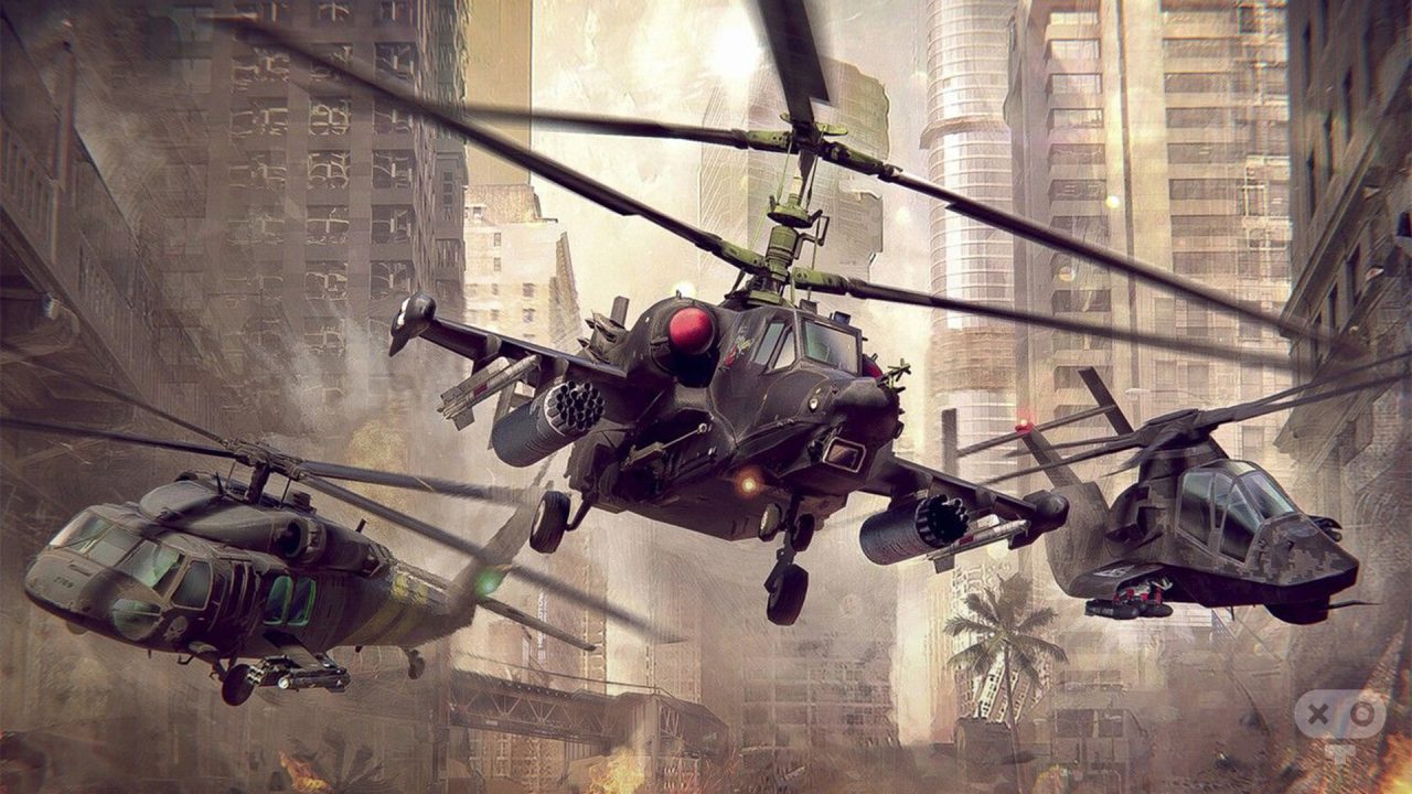 بازی Modern War Choppers