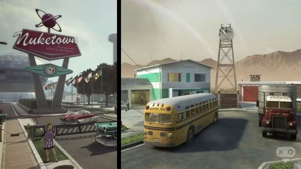 نقشه Nuketown (Black Ops)