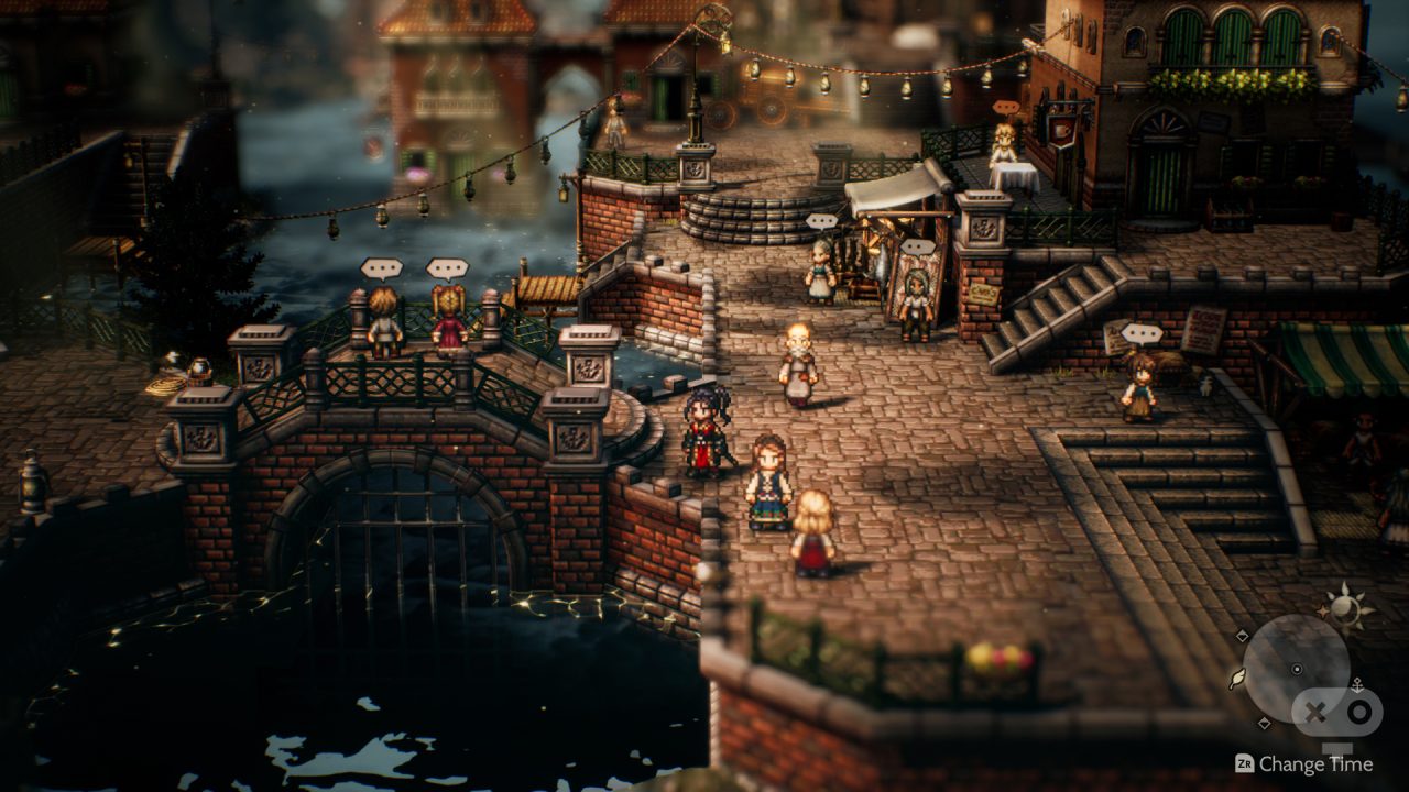 بازی Octopath Traveler