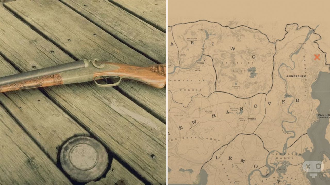 شاتگان کمیاب بازی Red Dead Redemption 2