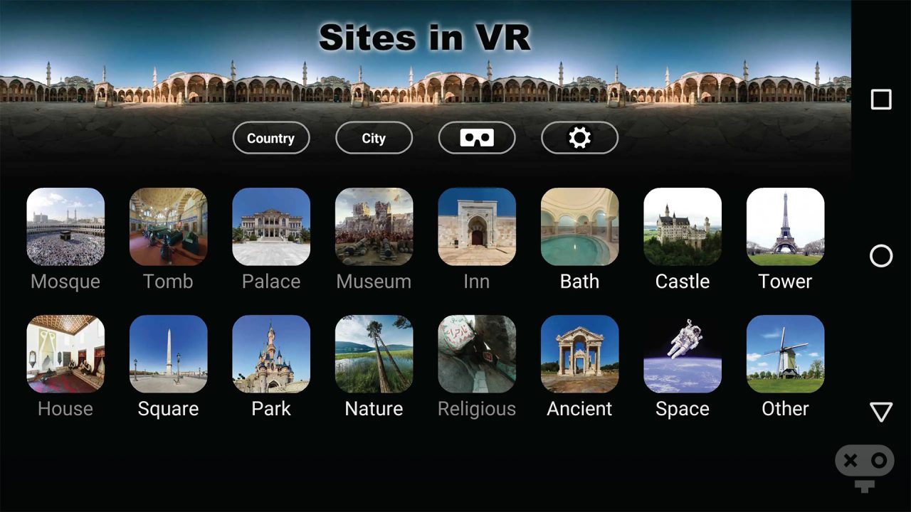 بازی Sites in VR