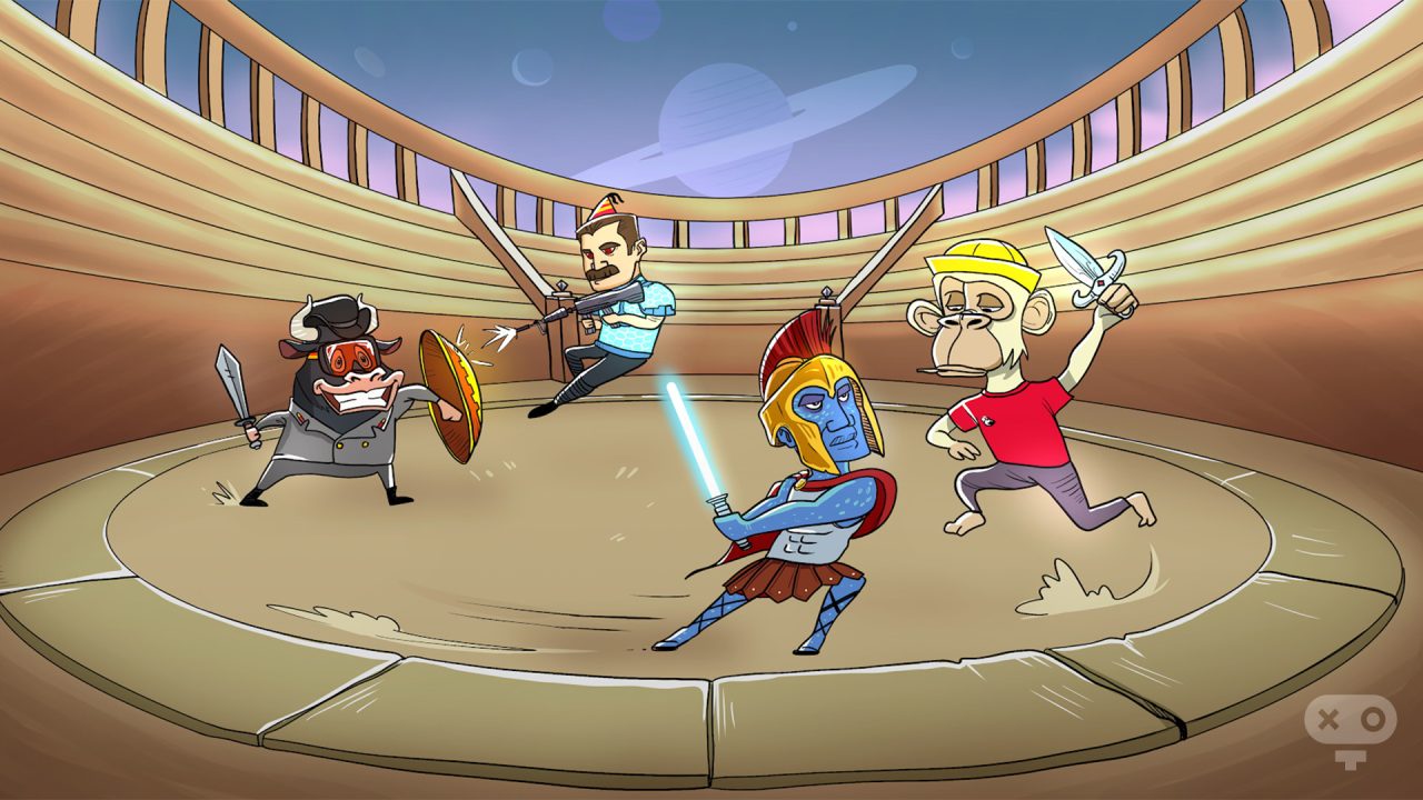بازی galaxy fight club