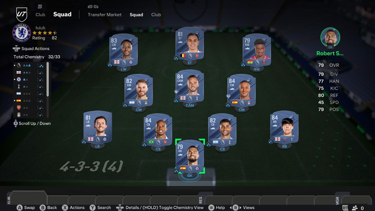 بهترین تیم FC 24