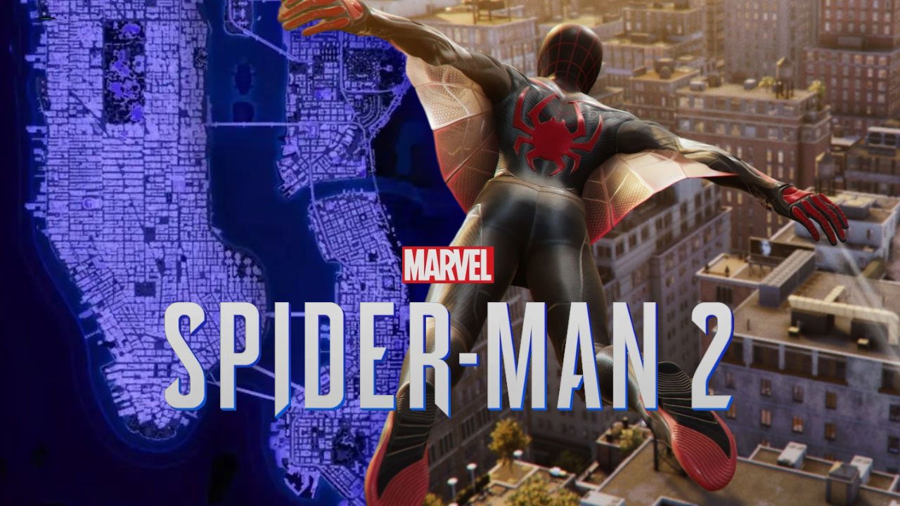 نقشه بازی Marvel’s Spider-Man 2 