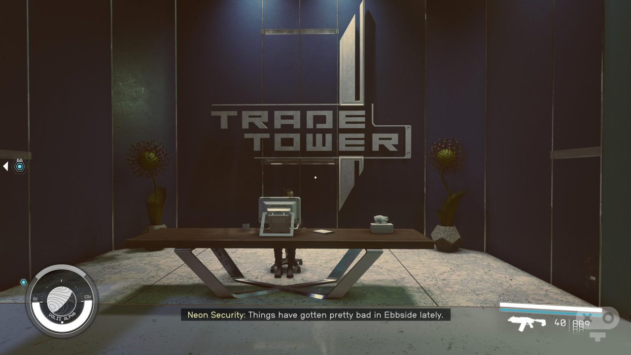 Trade Tower در شهر نئون بازی استارفیلد
