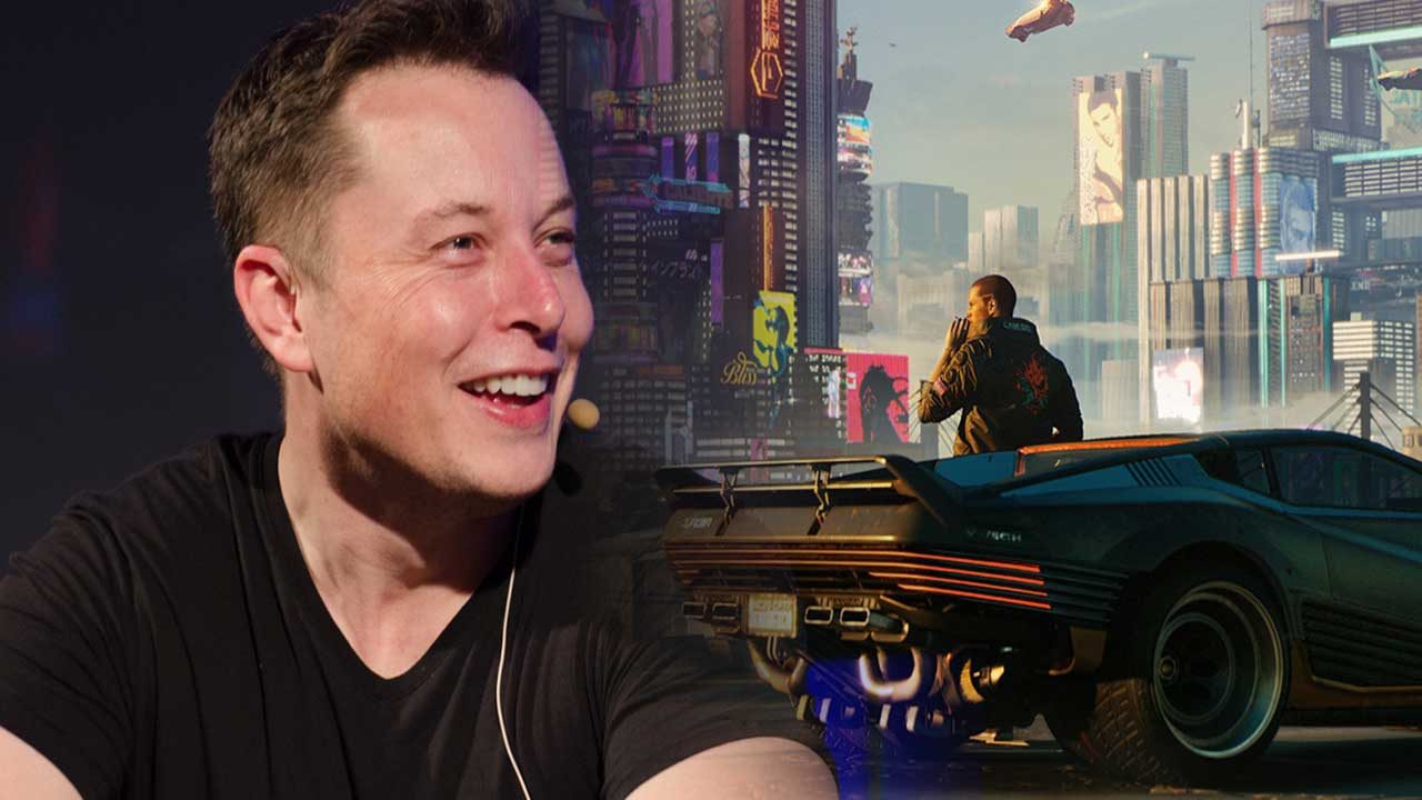 ایلان ماسک در Cyberpunk 2077