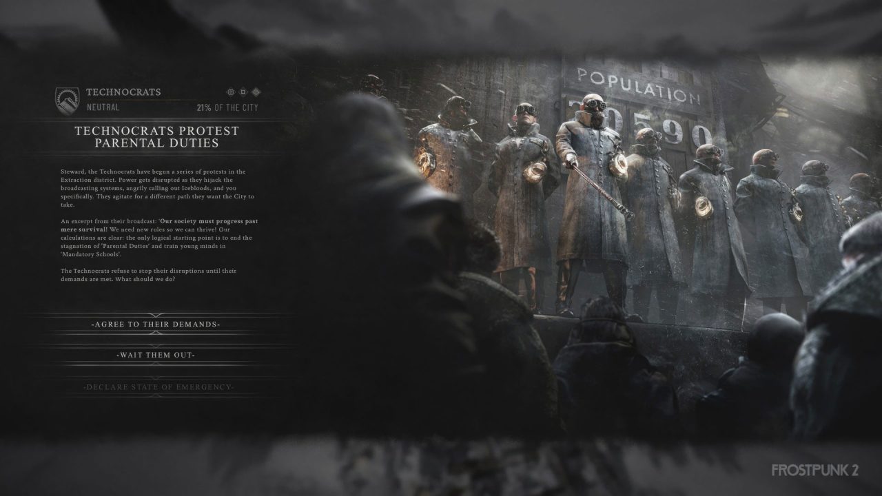 داستان بازی Frostpunk 2