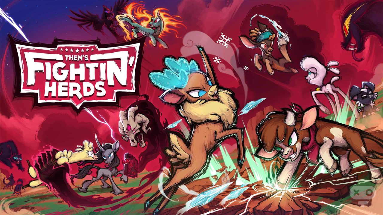 بازی Them's Fightin' Herds