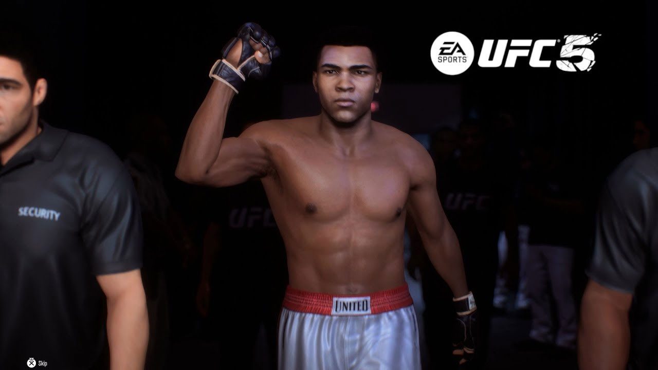 بازی UFC 5 محمد علی کلی