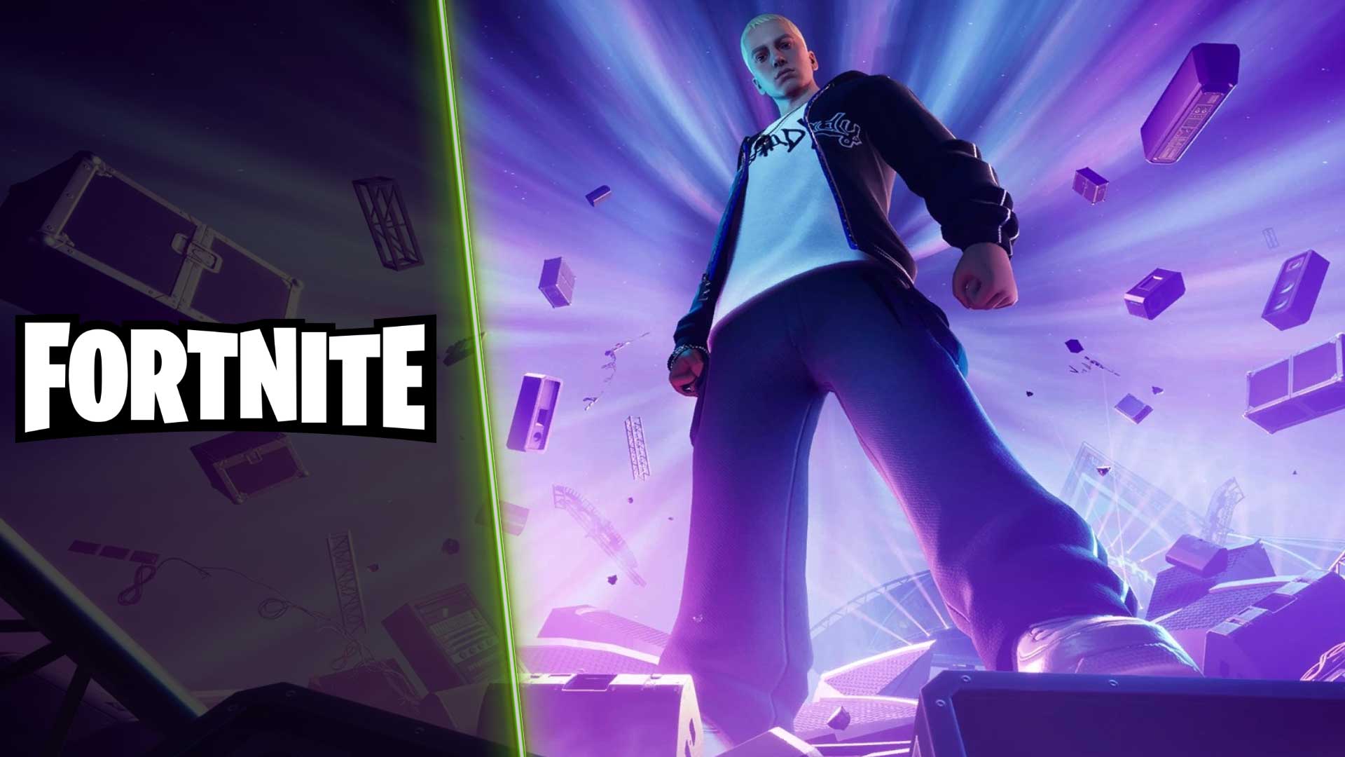 امینم در بازی Fortnite