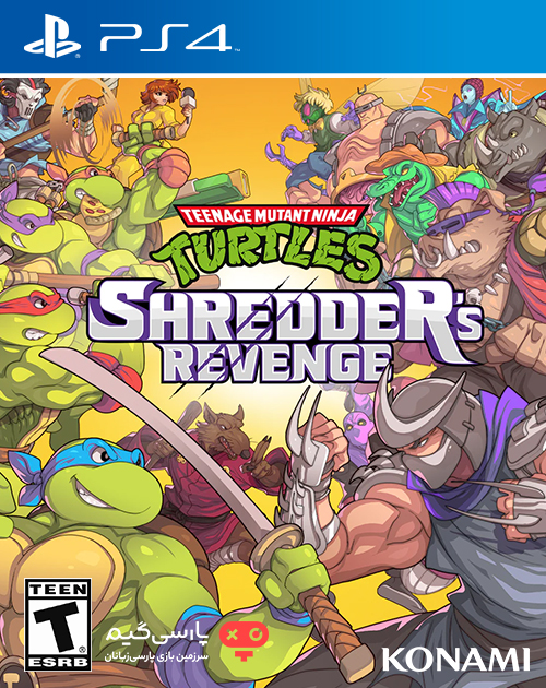دانلود بازی Teenage Mutant Ninja Turtles Shredders Revenge برای PS4