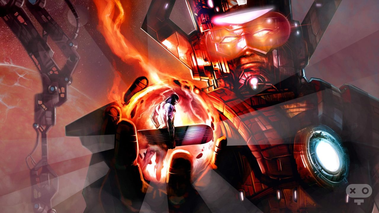 مبارزه با Galactus در بازی Marvel Ultimate Alliance